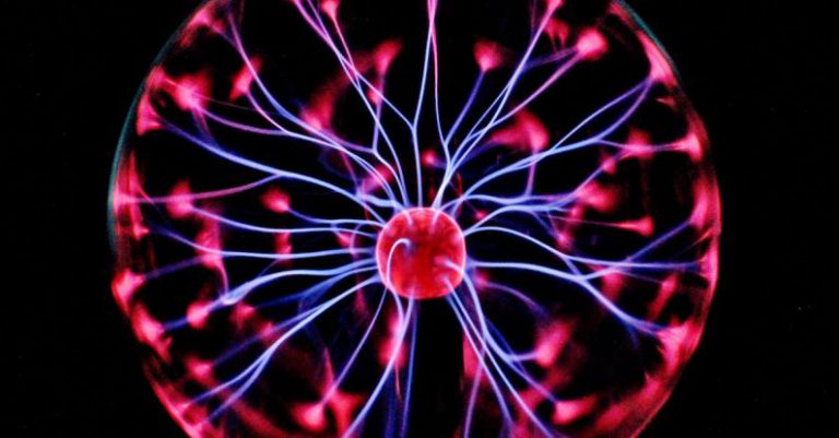 Tech Future - Plasma Ball Illustration