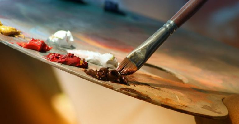 Art Palette - Shallow Focus Photography of Paintbrush