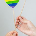 Community Heart - Hands Holding LGBT symbols